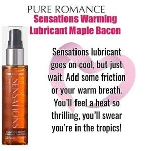 Sensations Maple Bacon Warming Lubricant